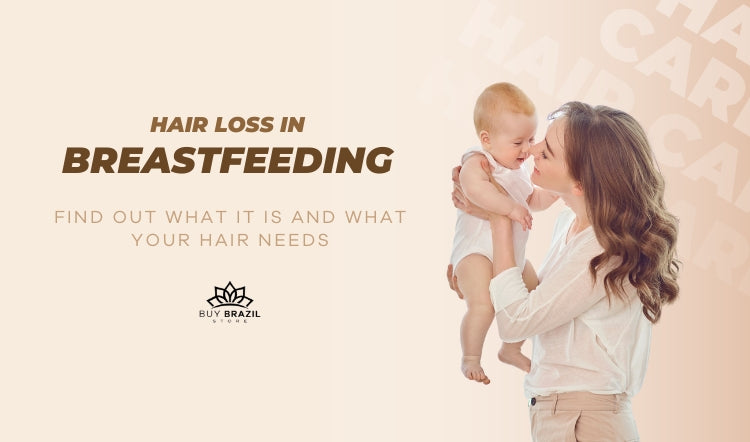 Why does hair fall out when breastfeeding?