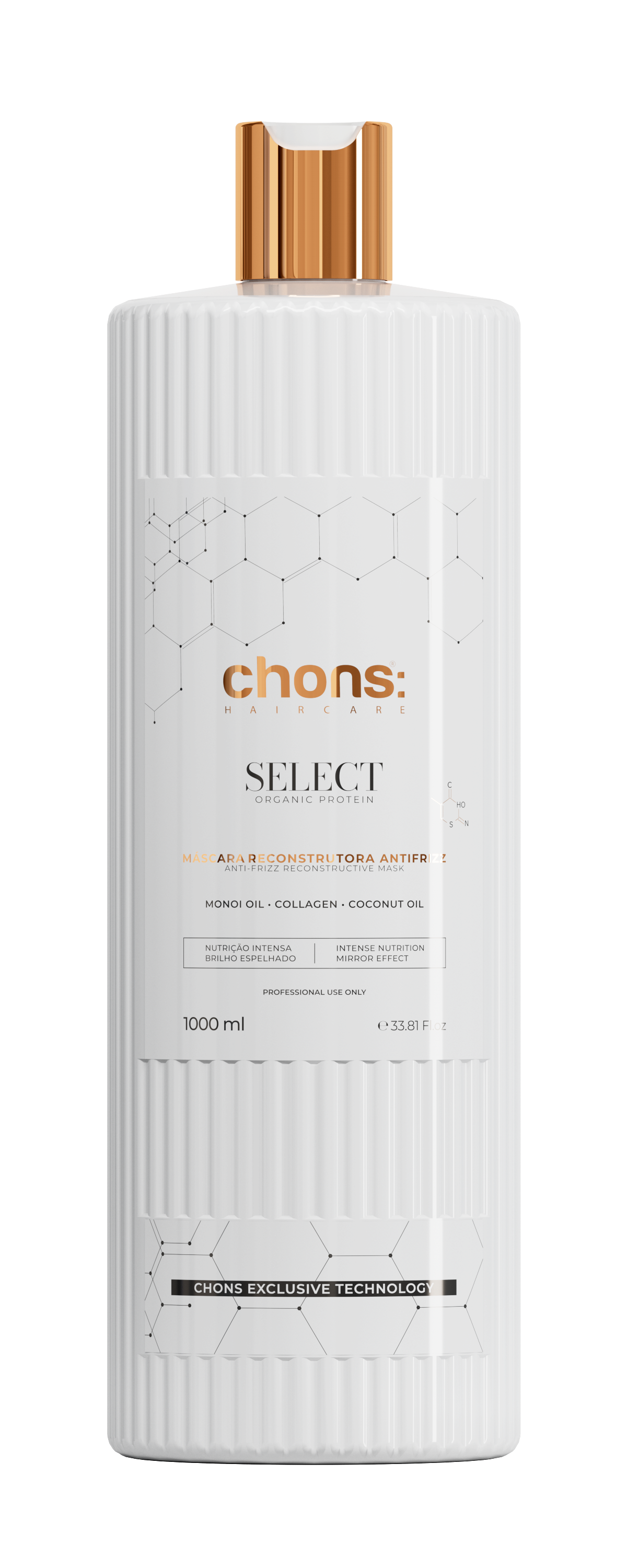 Select Keratin, Select Kertin chons Volume Reduction, Restoring Conditioner For Hair , 1L