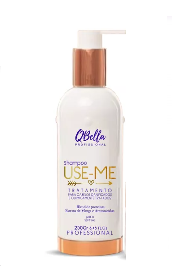 QBella, Shampoo Use me, Deep Cleansing Shampoo For Hair, 250g