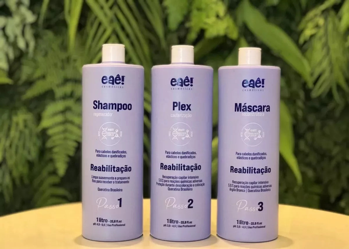 3 Step Hair Rehabilitation Kit 1L