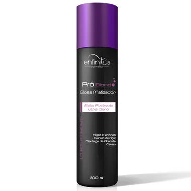 Enfinitus Cosmetics, Pro Blond Gloss Matizador, Hair Mask For Hair, 500ml