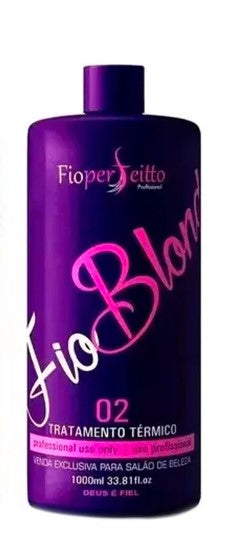 Fio Perfeito, Matizador Fioblond Step 2, Restoring Conditioner For Hair, 1L