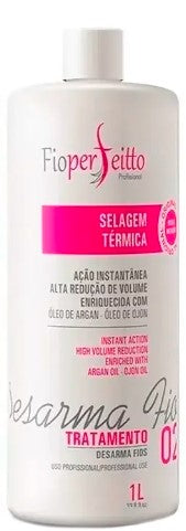 Fio perfeito, Tratamento Selagem Termica Desarma Fios, Restoring Conditioner For Hair, 1L