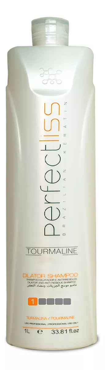 Perfect Liss, Tourmaline, Deep Cleansing Shampoo For Hair, 1L