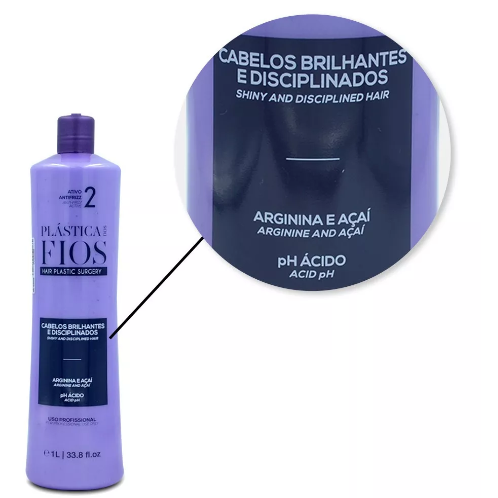 Cadiveu, Plastica dos Fios Duo Step 2, Restoring Conditioner For Hair, 1L 33.8 oz