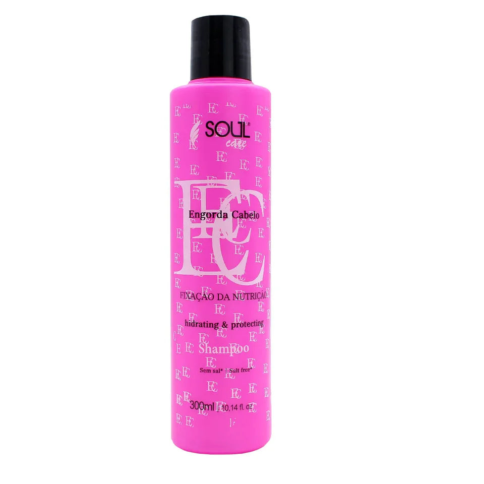 Soul Care, Engorda Cabelo, Deep Cleansing Shampoo For Hair , 300ml