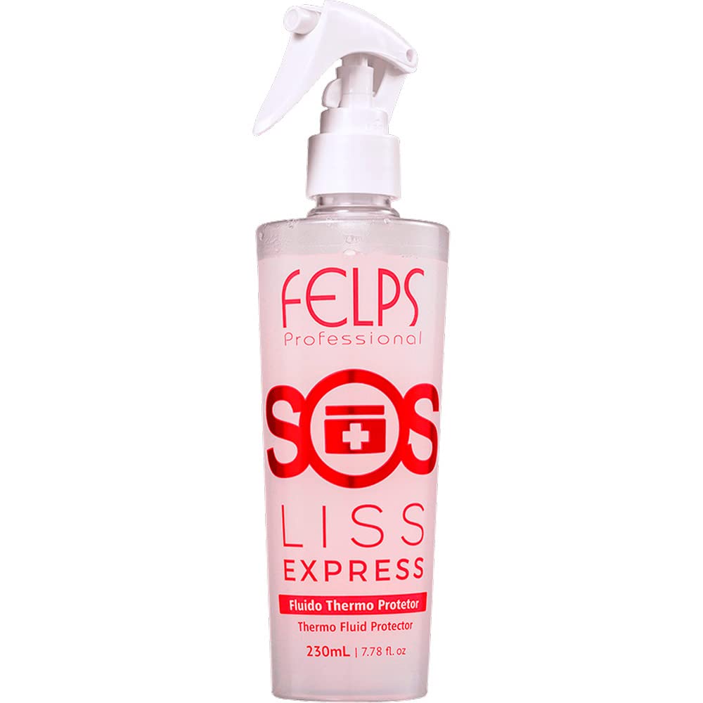Felps, SOS Liss Express Fluido Protetor, Finishing Oil For Hair, 230ml