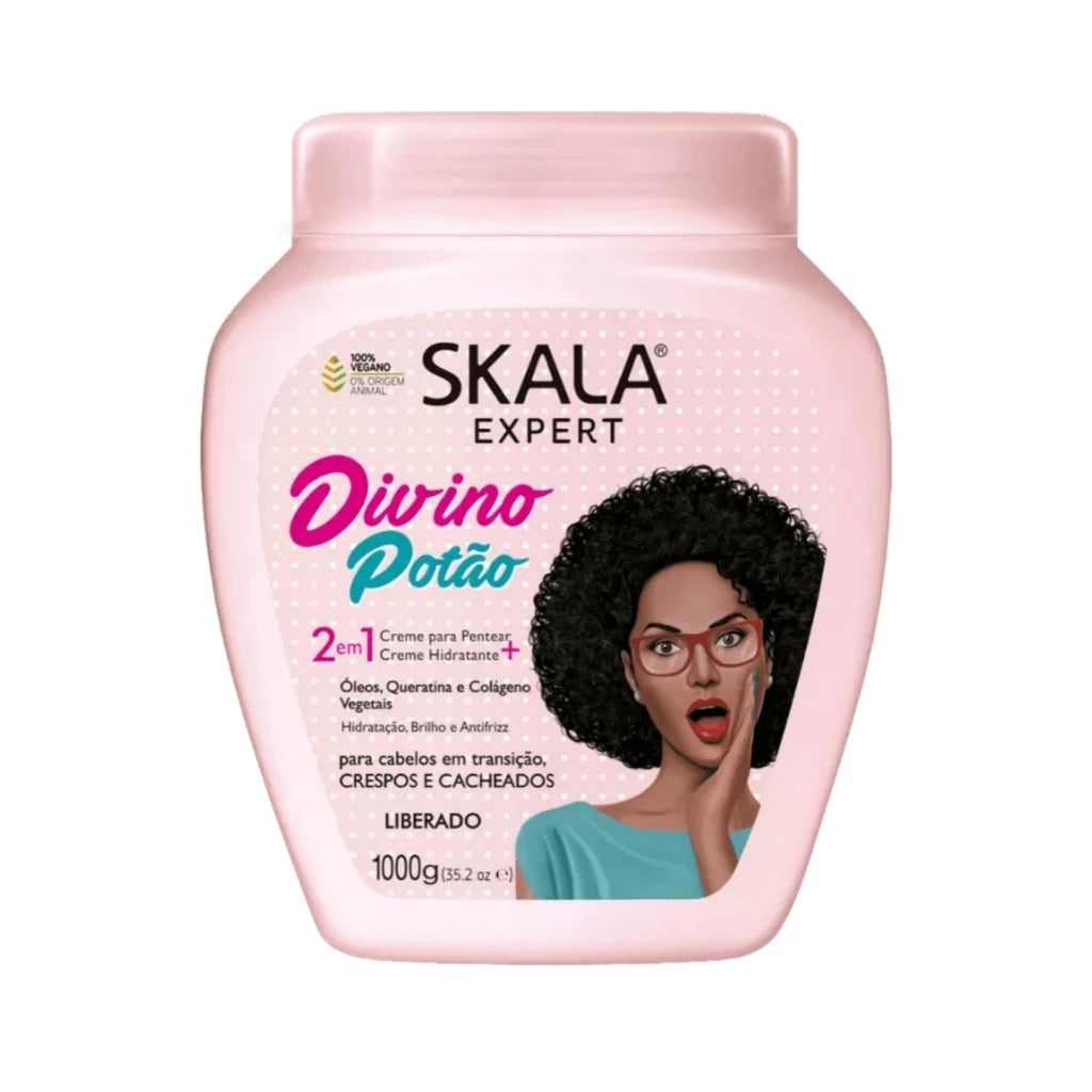 Skala Expert Divino Potao Curly Hair Transition Anti Frizz Moisturising Kit 3 Prod. - Skala