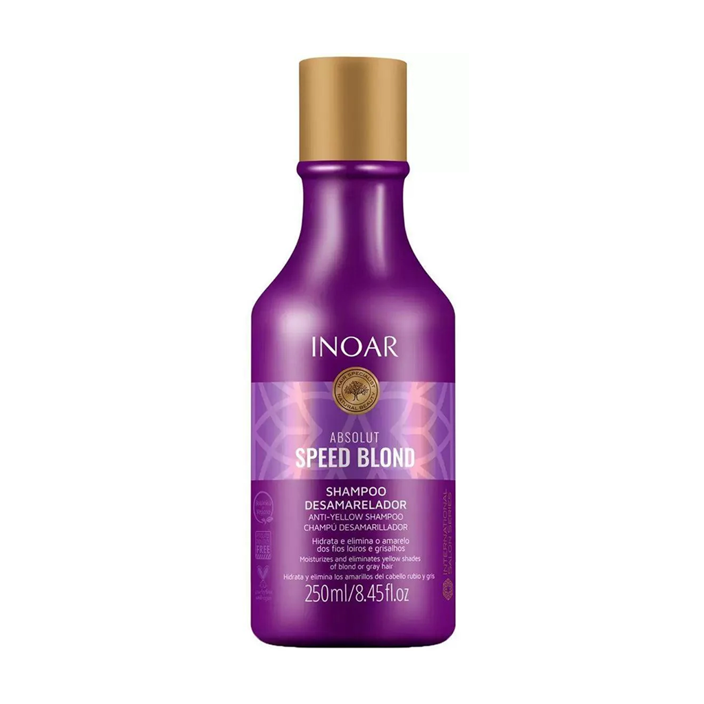 Inoar, Speed Blond, Deep Cleansing Shampoo For Hair, 250ml