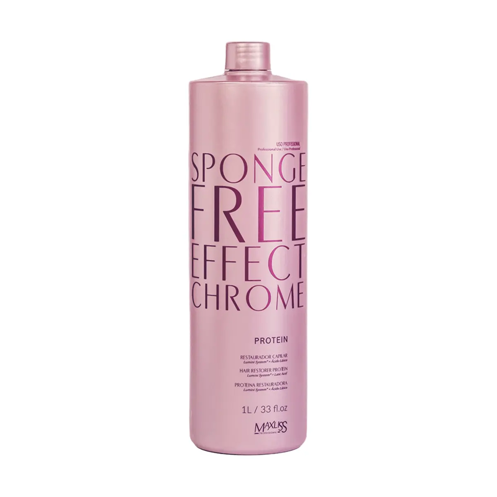 Max Liss, Sponge Free Effect Crome , Restoring Conditioner For Hair, 1L