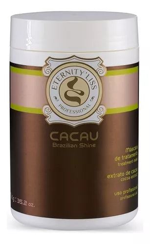 Eternity Liss, Cacau Brazilian Shine, Hair Mask For Hair, 1kg