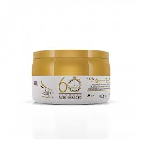 Zap, 60 Segundos Alto impacto, Hair Mask For Hair, 400g