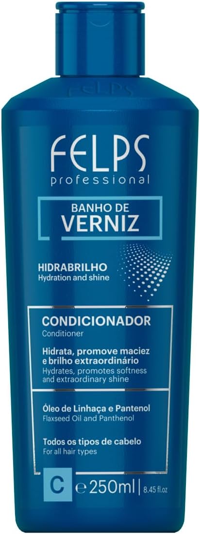 Felps, Banho de Verniz, Deep Cleansing Shampoo For Hair, 250ml