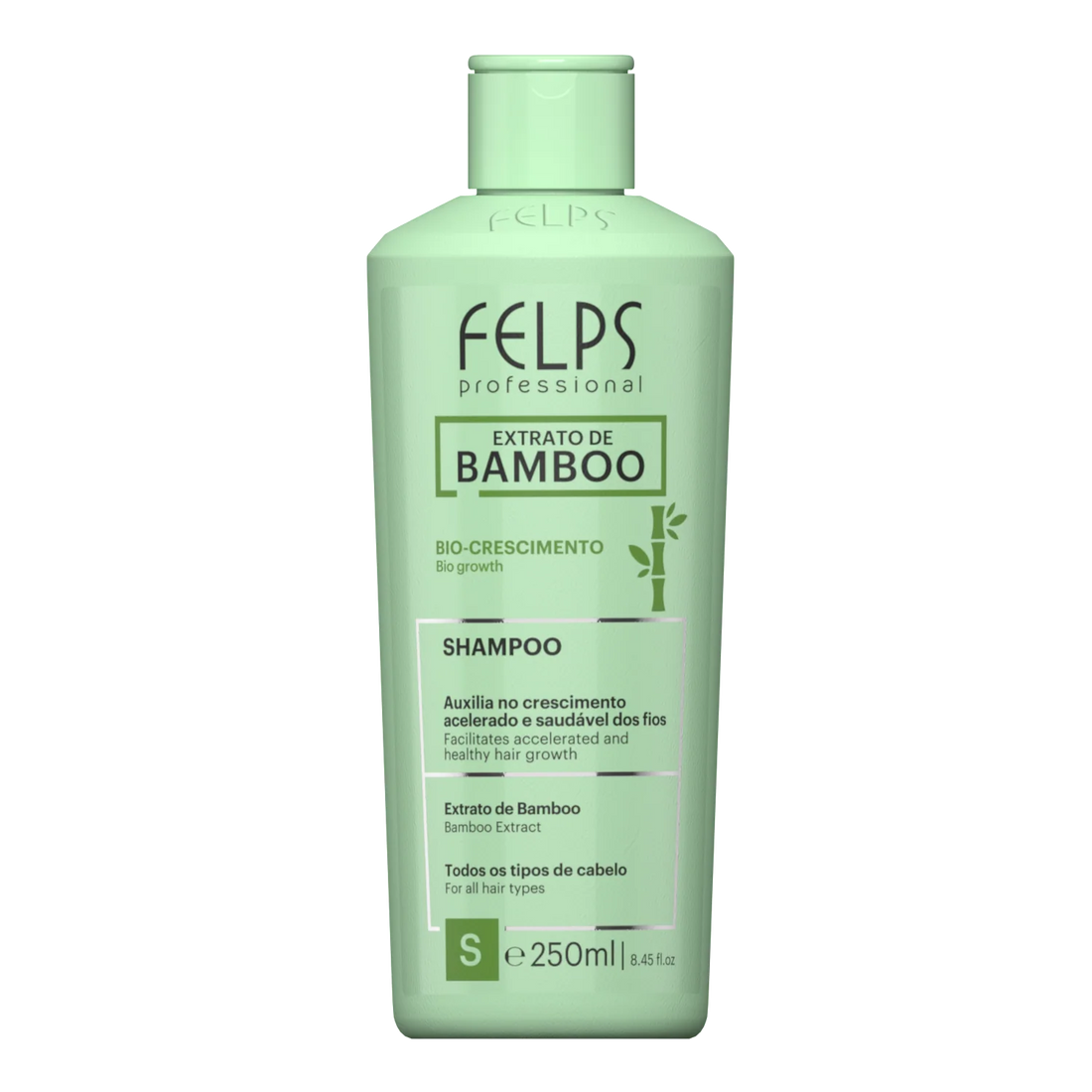 Felps, Extrato de Bamboo, Deep Cleansing Shampoo For Hair, 500ml