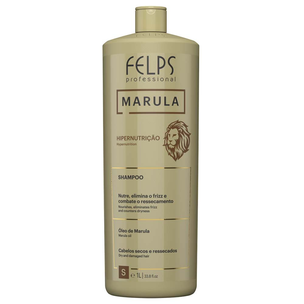 Felps, Marula Hipernutricao, Deep Cleansing Shampoo For Hair, 250ml