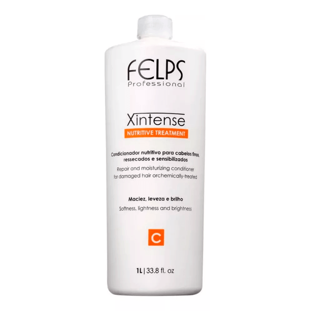 Felps, X Intense Nutritive Treatment, Restoring Conditioner For Hair, 1L - BUY BRAZIL STORE