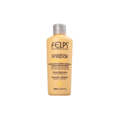 Felps, Xrepair Biomolecular, Deep Cleansing Shampoo For Hair, 250ml - BUY BRAZIL STORE