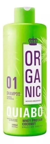 Fio Perfeito, Organic Quiabo, Deep Cleansing Shampoo For Hair, 1L
