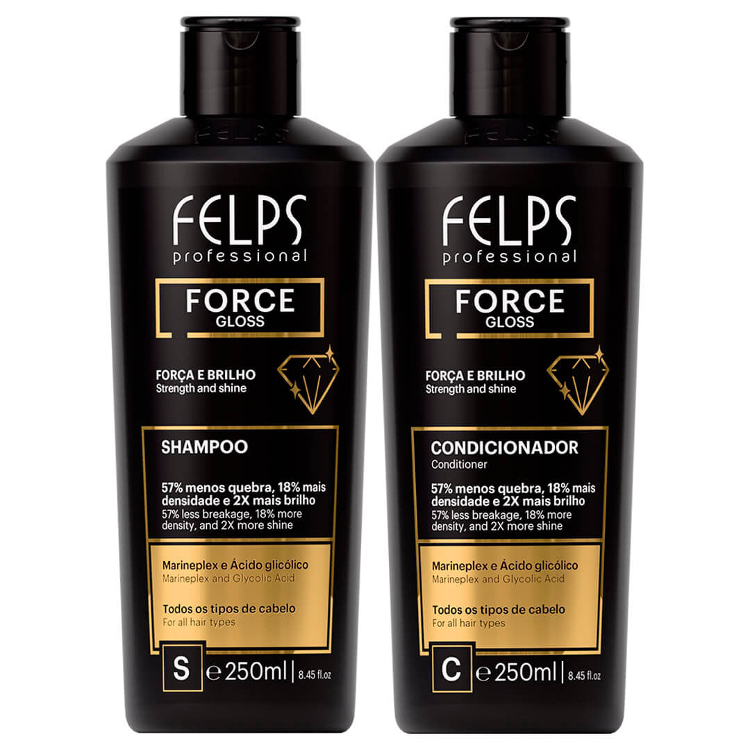 Force Gloss Kit Strength & Shine 250mL Felps