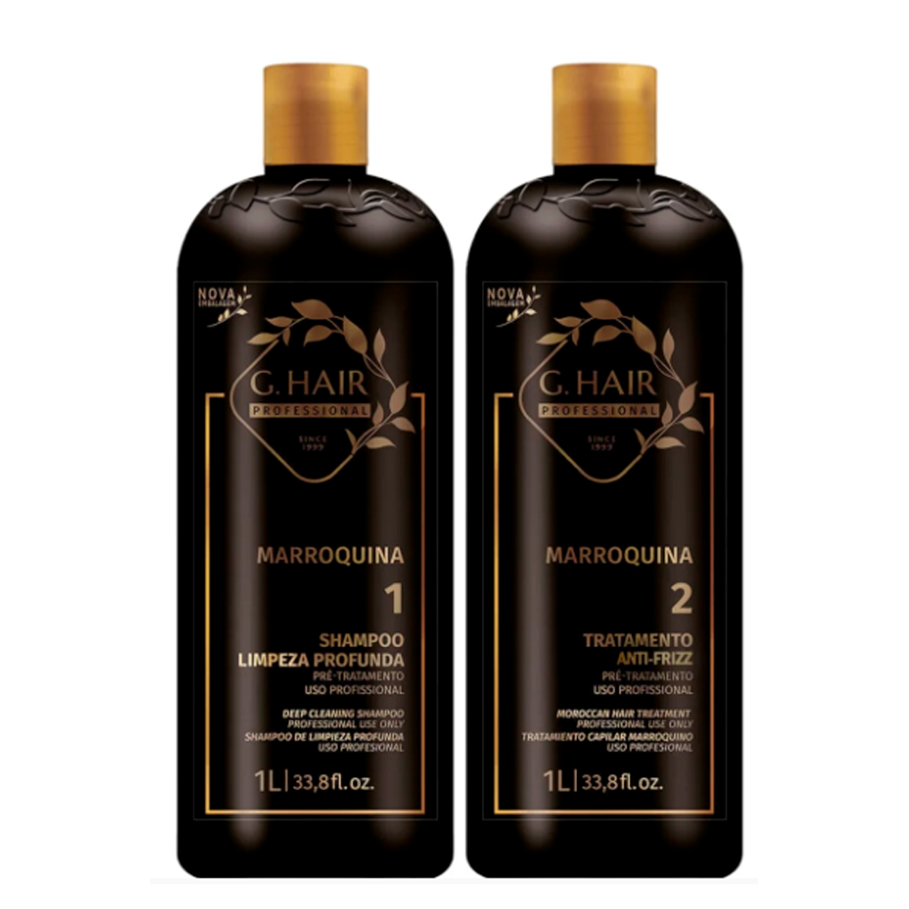 G Hair, Marroquina | Kit 2x1L | 33.8 oz