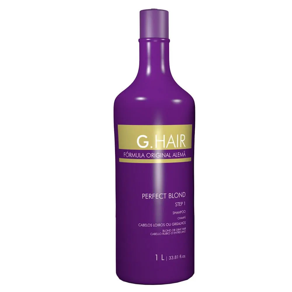 G Hair, Perfect Blond, Deep Cleansing Shampoo For Hair, 1L