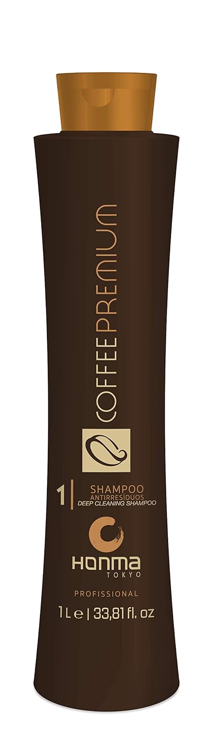 Honma Tokyo, Coffee Collagen, Deep Cleansing Shampoo For Hair, 1L