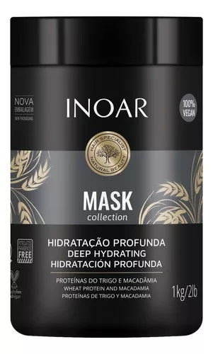 Inoar, Mask Collection, Hair Mask For Hair, 1kg