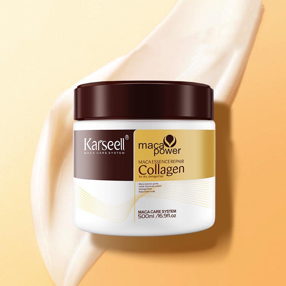 Karseell Collagen Hair Treatment Deep Repair Argan Oil Collagen 500ml - BUY BRAZIL STORE