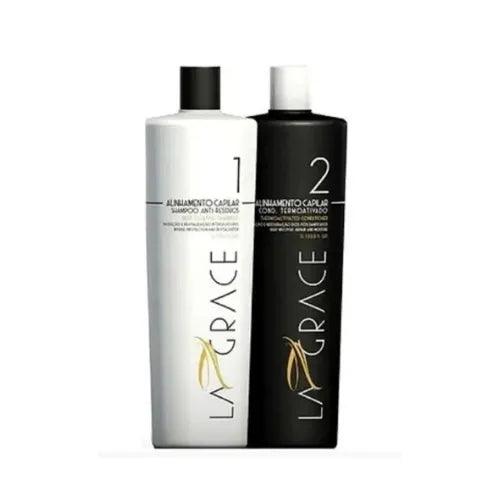 Kit Lagrace, Smoothing Keratin, 2x 1L - BUY BRAZIL STORE