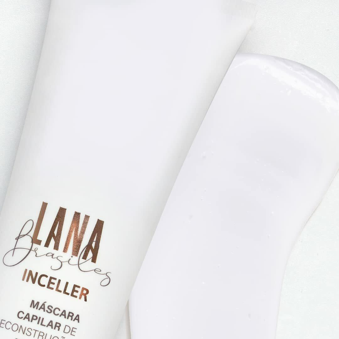 Lana Brasiles | Inceller Conditioner | Treats And Rejuvenates Hair | Shine And Softness | 250 ml / 8.45 fl.oz. - BUY BRAZIL STORE