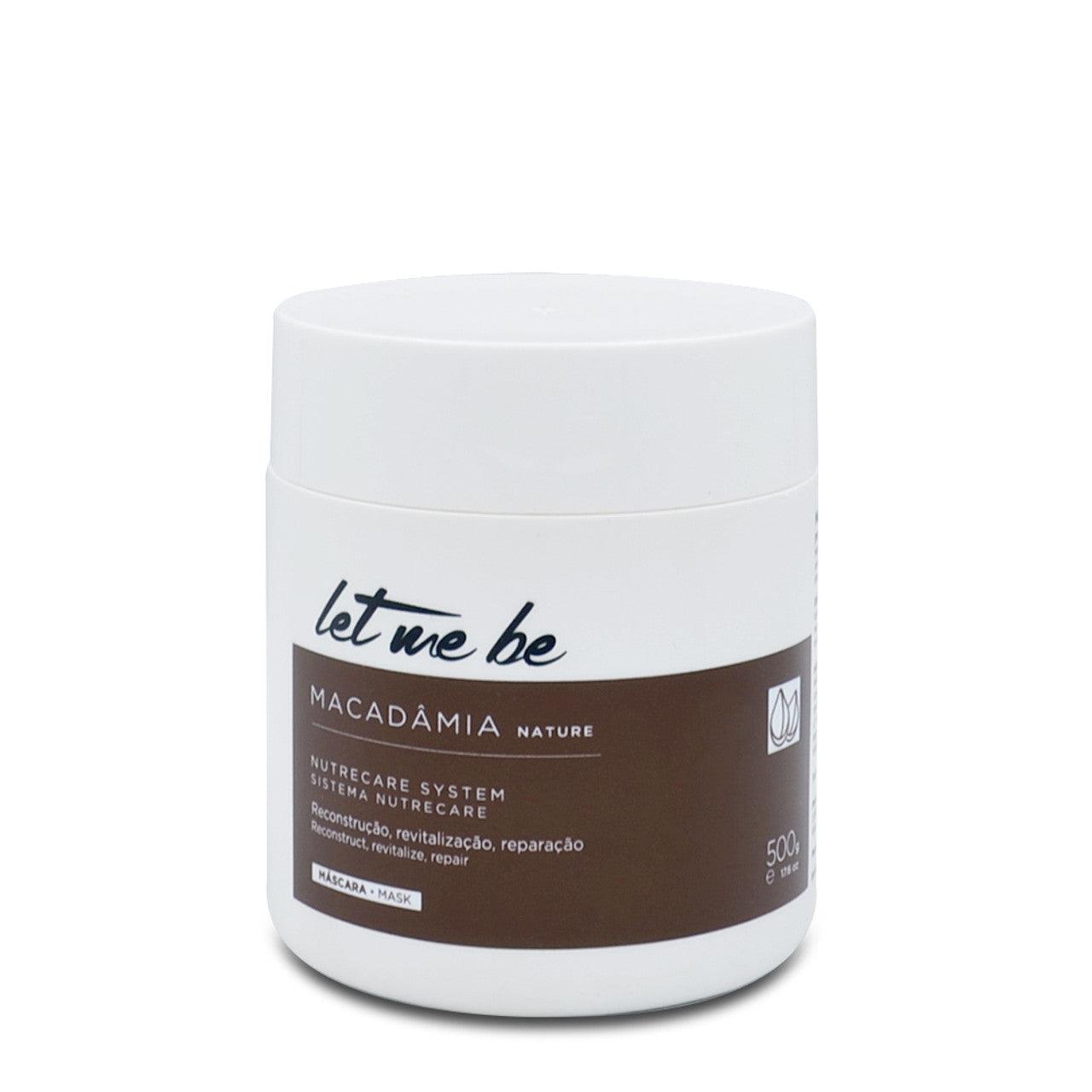 Let me be, Macadamia, Hair Mask For Hair, 500g - BUY BRAZIL STORE