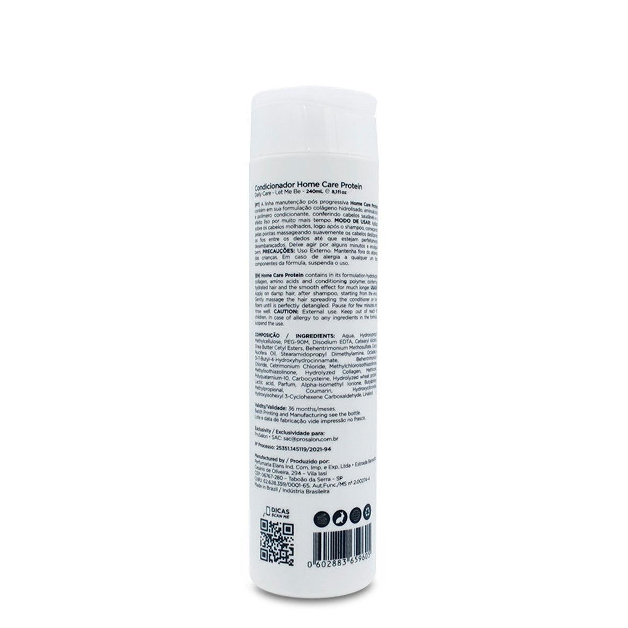 Let Me Be, Protein Home Care, Restoring Conditioner for Hair, 240ml - BUY BRAZIL STORE