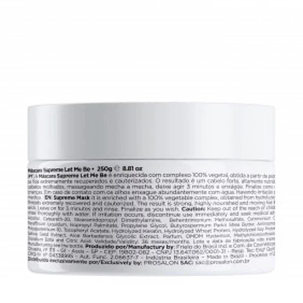 Let me be, Supreme Ultra, Hair Mask For Hair, 250g - BUY BRAZIL STORE