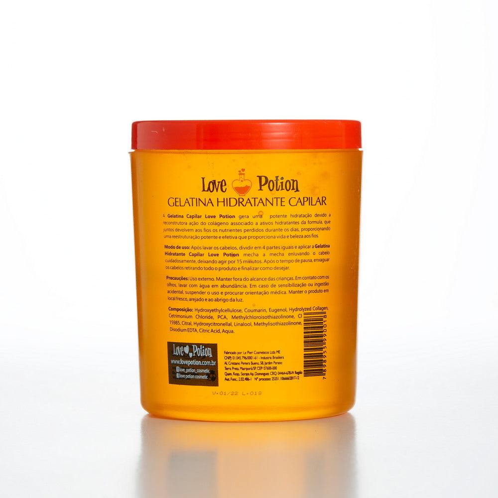 Love Potion, Gelatina Hidratante Capilar, Hair Mask For Hair, 1kg - BUY BRAZIL STORE