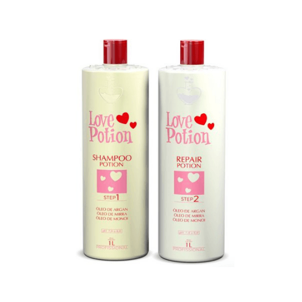 Love Potion, Kit Repair Potion, 2x1L - BUY BRAZIL STORE