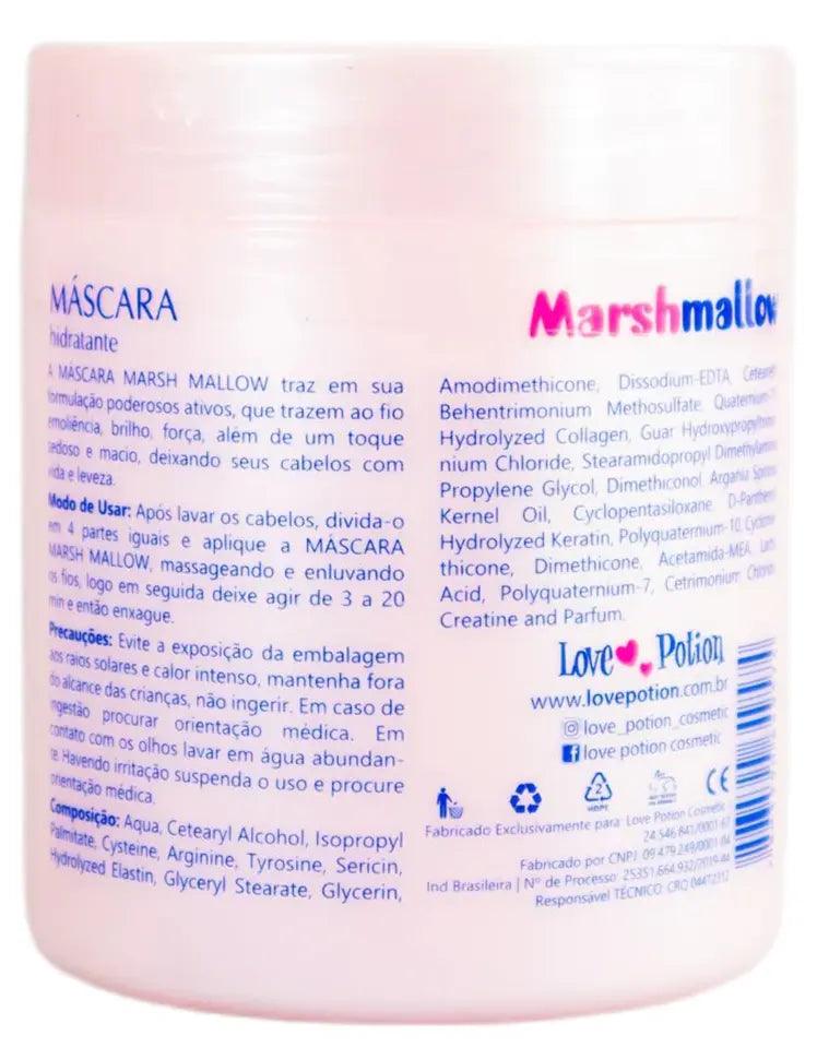 Love Potion, Marshmallow, Hair Mask For Hair, 500g - BUY BRAZIL STORE