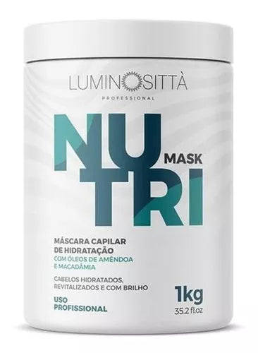 Luminositta, Nutri Mask Hidratação Profunda, Hair Mask For Hair, 1kg