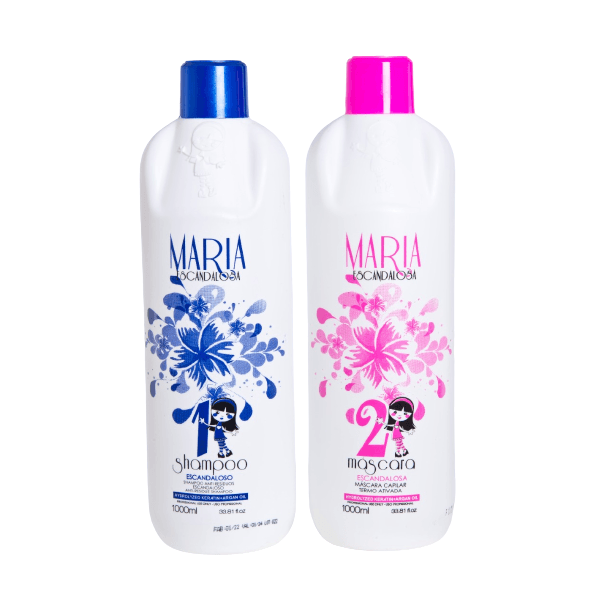 Maria Escandalosa Kit, Smoothing Keratin, 2x 1L - BUY BRAZIL STORE