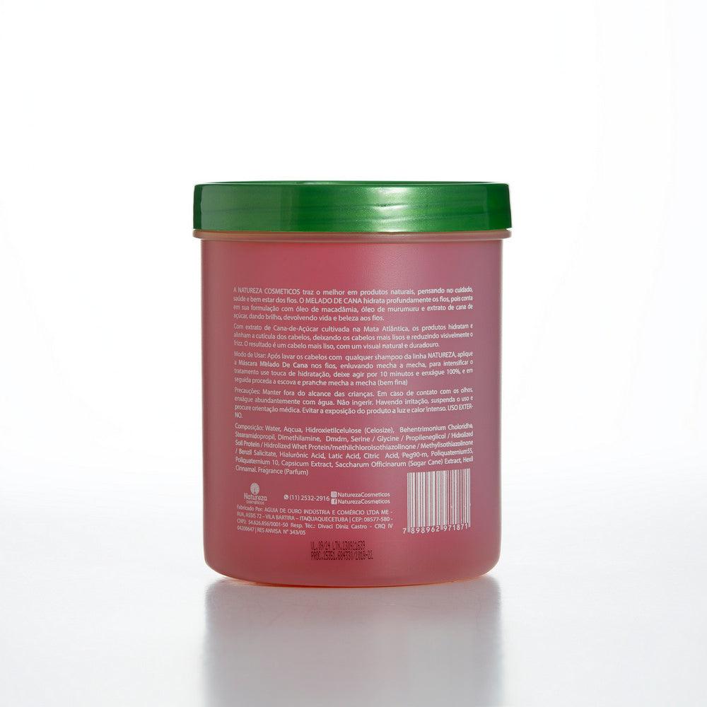 Natureza Cosmeticos, Melado de Cana, Hair Mask For Hair, 1kg - BUY BRAZIL STORE