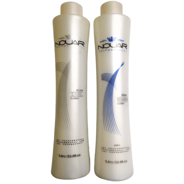 Nouar, Kit Maxx Platinum Keratin Treatment, 2x 1L - BUY BRAZIL STORE-buy brazil nouar