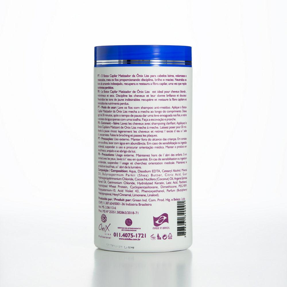 Onix, BTX Capilar Matizador SOS, Hair Mask For Hair, 1kg - BUY BRAZIL STORE
