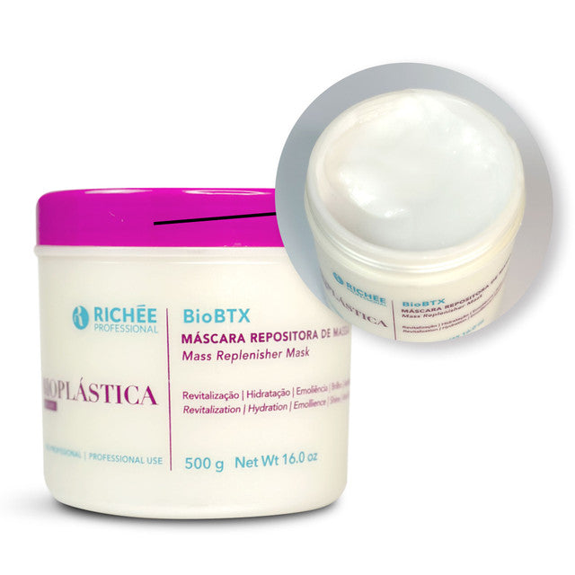 Richee, Bioplastia BioBtx, Hair Mask For Hair, 500g