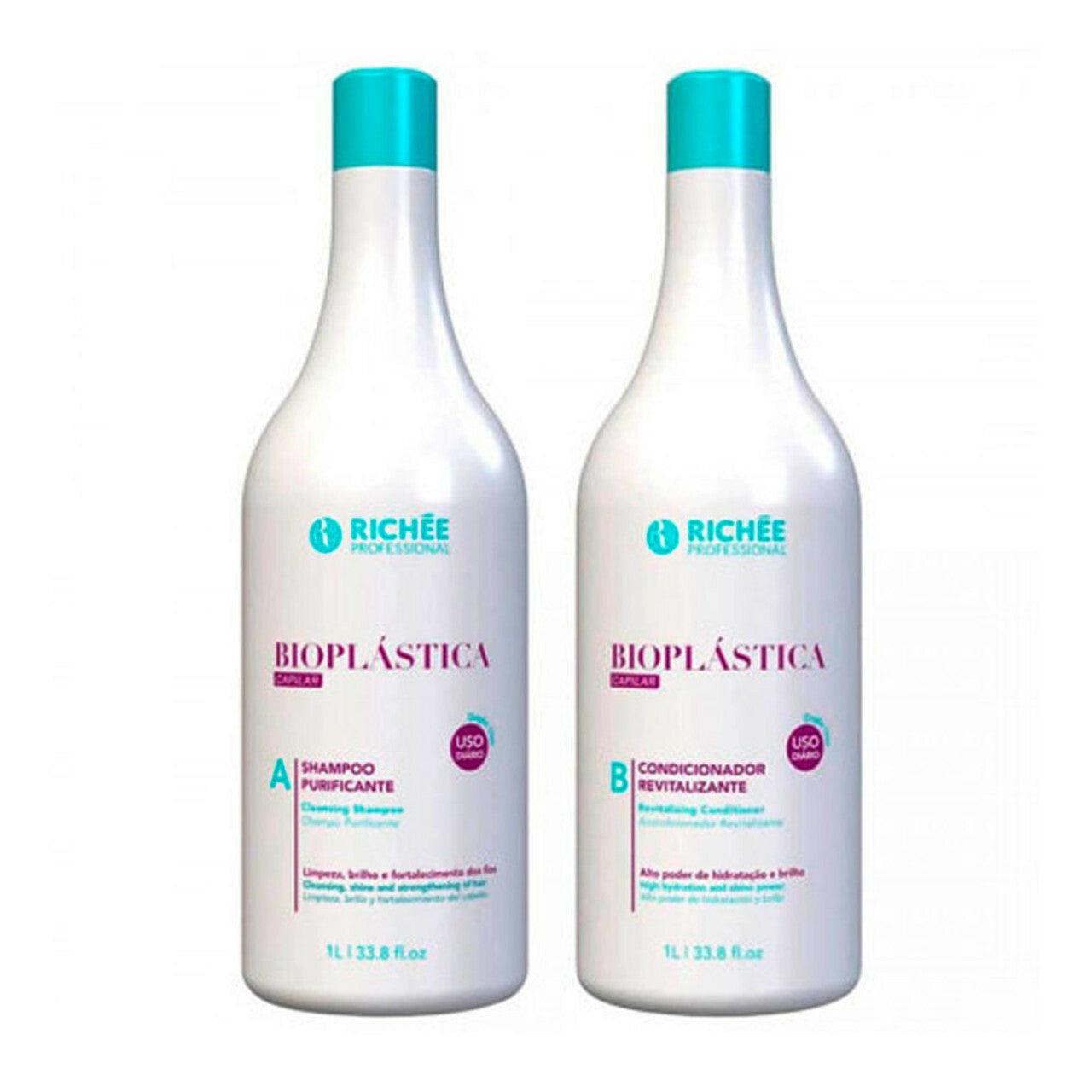 Richee, Kit Bioplastica Treatment, 2x 1L - BUY BRAZIL STORE