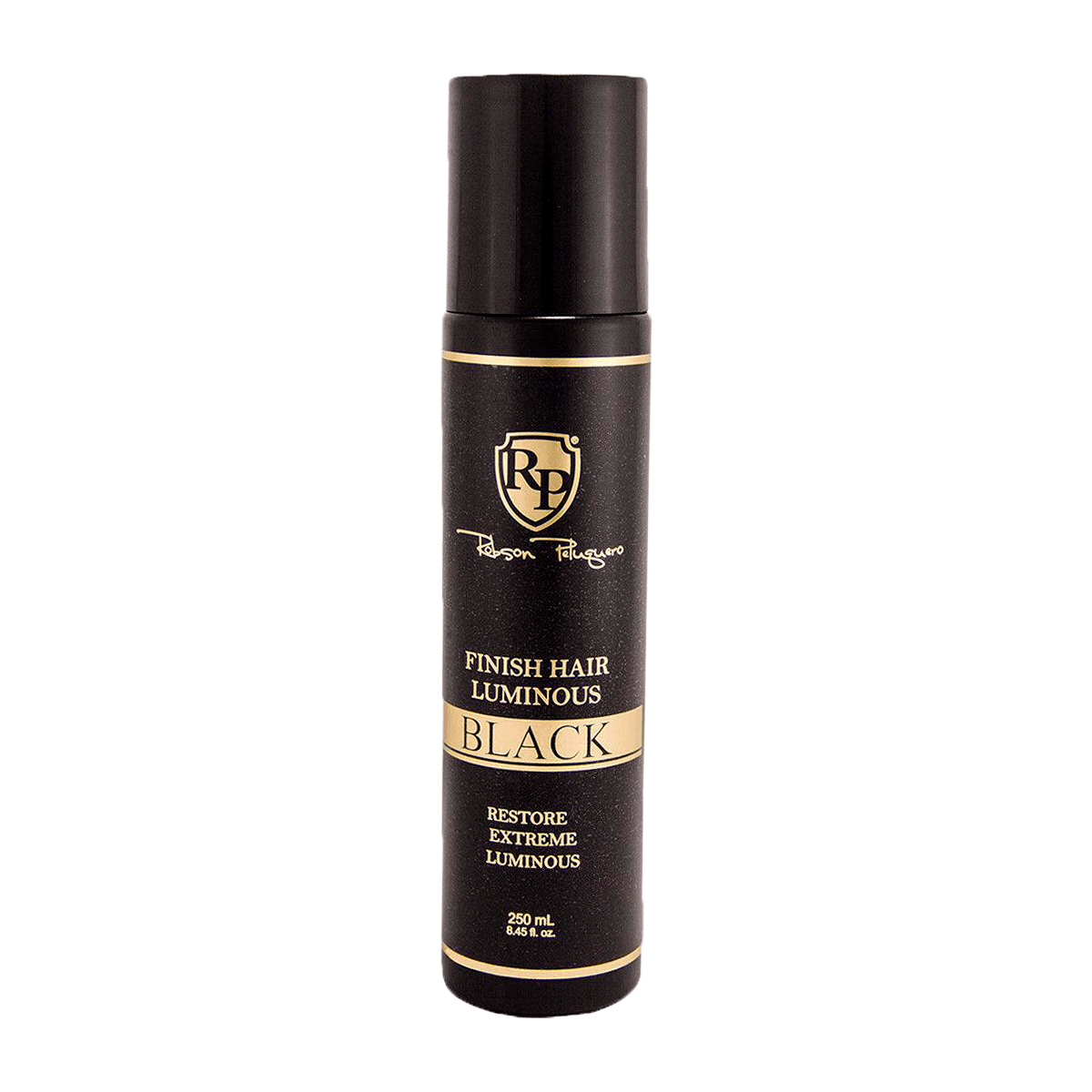 Robson Peluquero, Black Finish Hairluminous, Finishing Oil For Hair, 250ml - BUY BRAZIL STORE-buy brazil rp