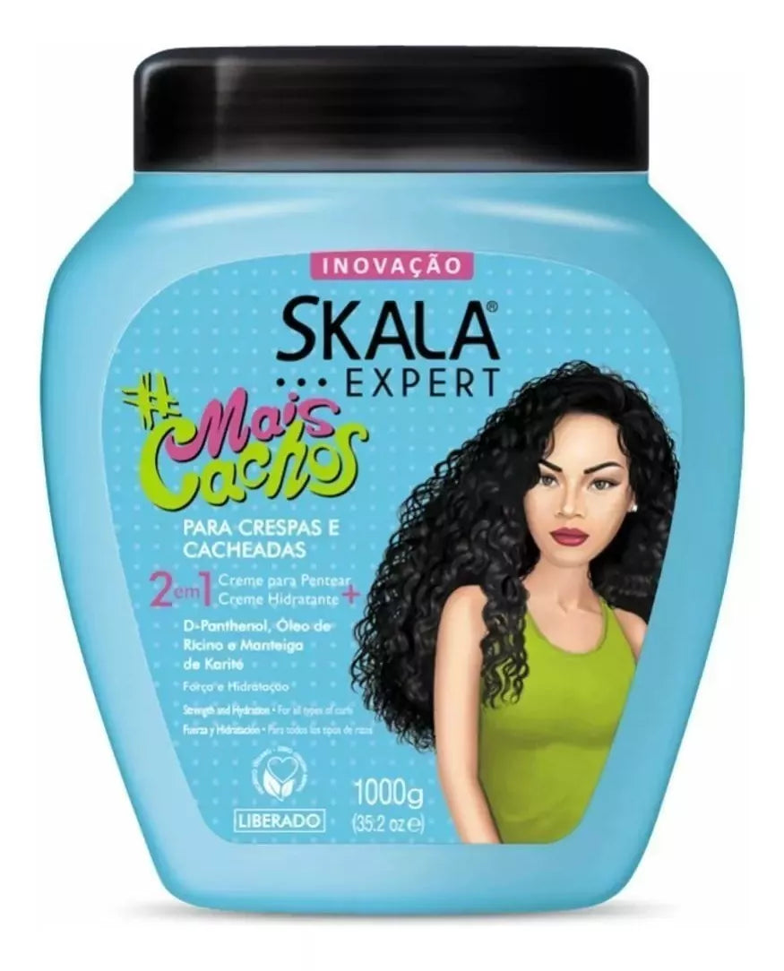 SKALA Mais Cachos Hair Cream / Cream To Comb More Moisturizer