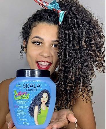 SKALA Hair Type - Eliminate Anti Frizz For Curly Hair -2 in 1 Conditioning Treatment Cream -100% VEGAN - 1000g | 35.2 oz - BUY BRAZIL STORE