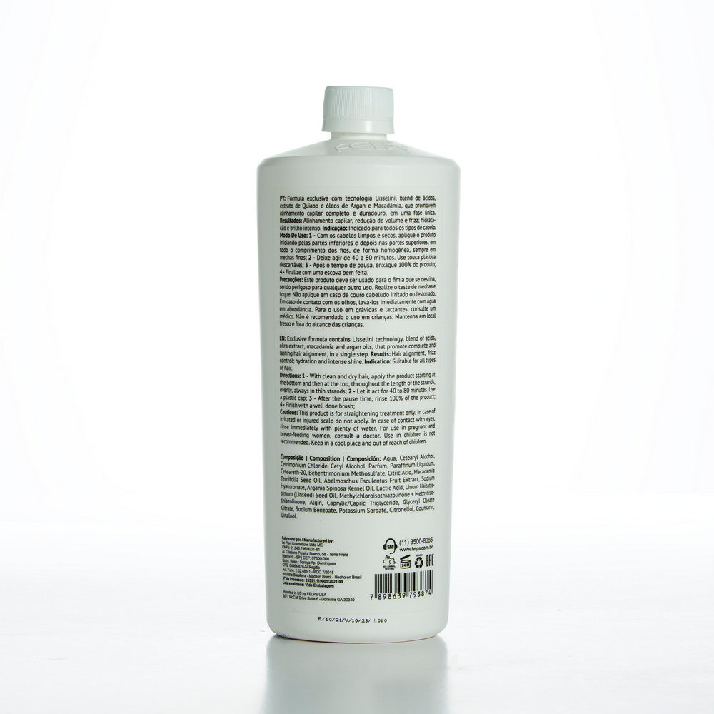 Felps, XBTX Quiabo Okra, Acondicionador Restaurador Para Cabello 1L