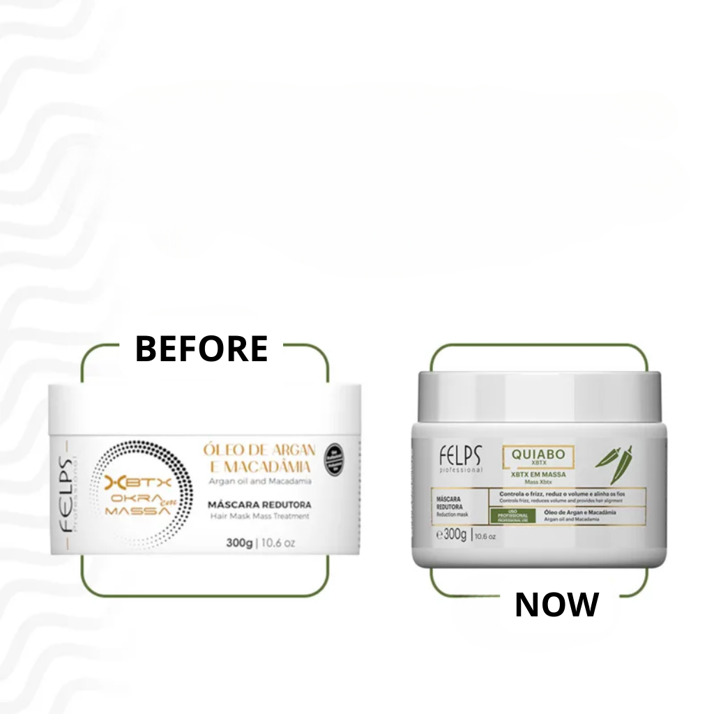 Felps Professional XBTX de Okra - Volume Reducer 300g 10.58 oz