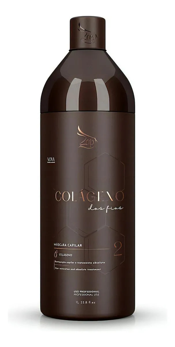 Zap Cosmeticos, Collagen, Restoring Conditioner For Hair 2, 1L