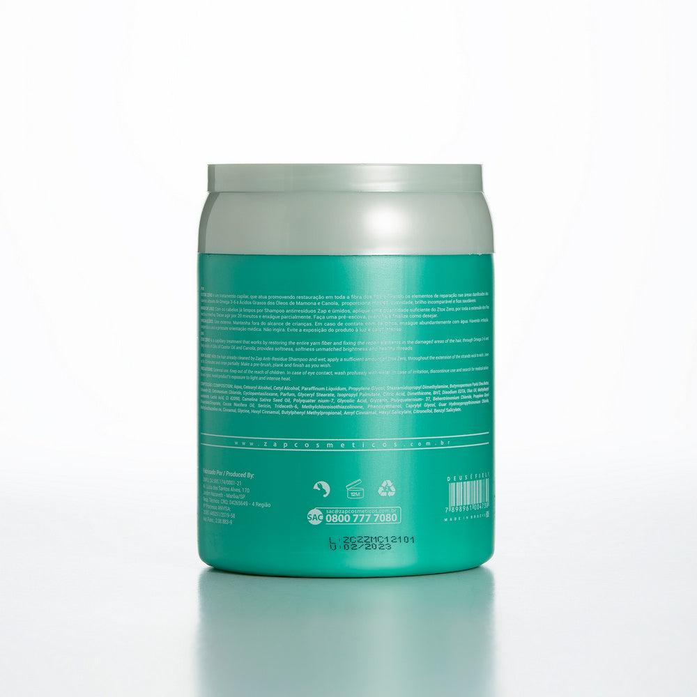Zap Cosmeticos, Ztox Zero Canola e Mamona, Hair Mask For Hair, 950g - BUY BRAZIL STORE